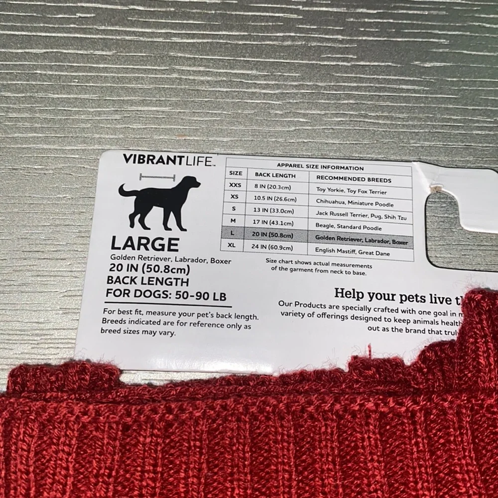 Vibrant dog sweaters